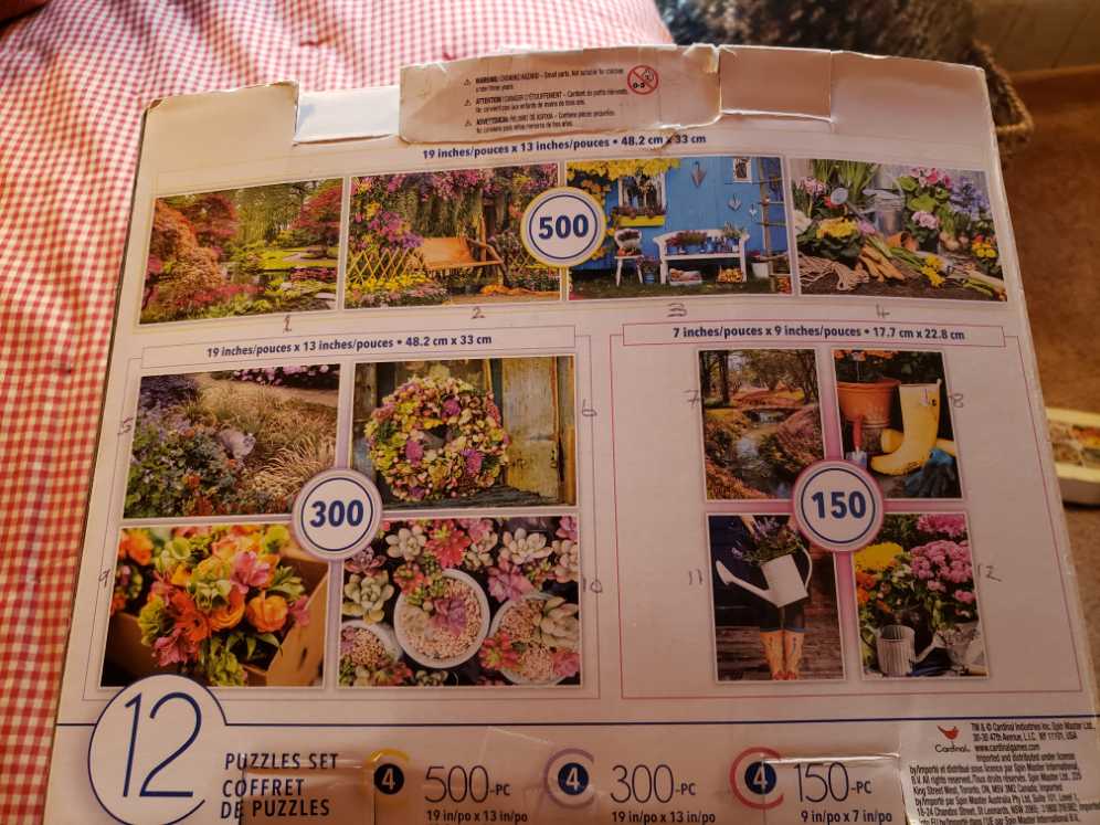 Japanese Garden with Pond - #1 Of 12 Garden Set  - Cardinal puzzle collectible - Main Image 2