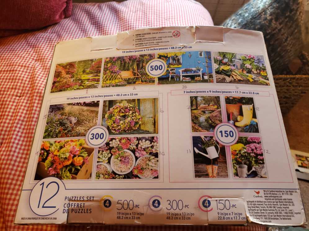 Cactus Wreath - #6 of 12 Garden Set  - Cardinal puzzle collectible - Main Image 2