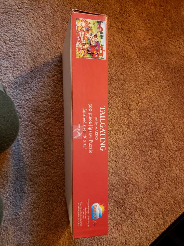 Tailgating  - Suns Out puzzle collectible [Barcode 706780353465] - Main Image 2