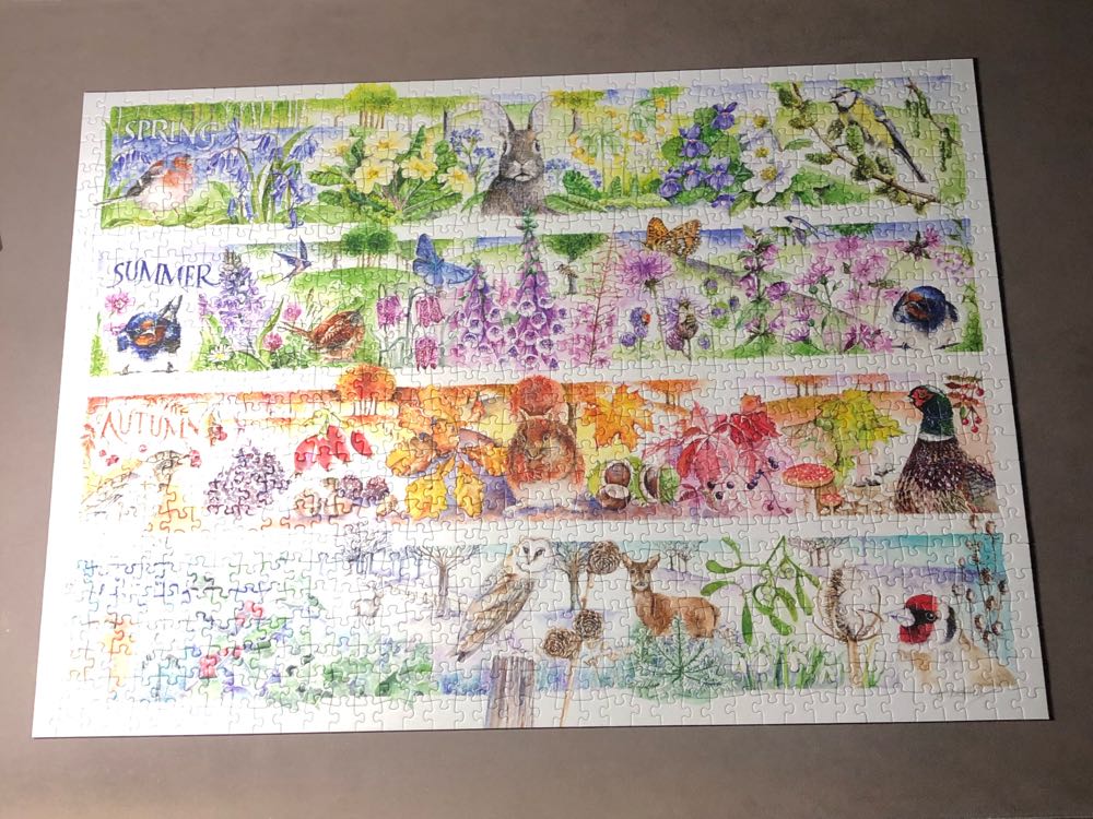 Seasons - Schmidt puzzle collectible [Barcode 4001504589806] - Main Image 2