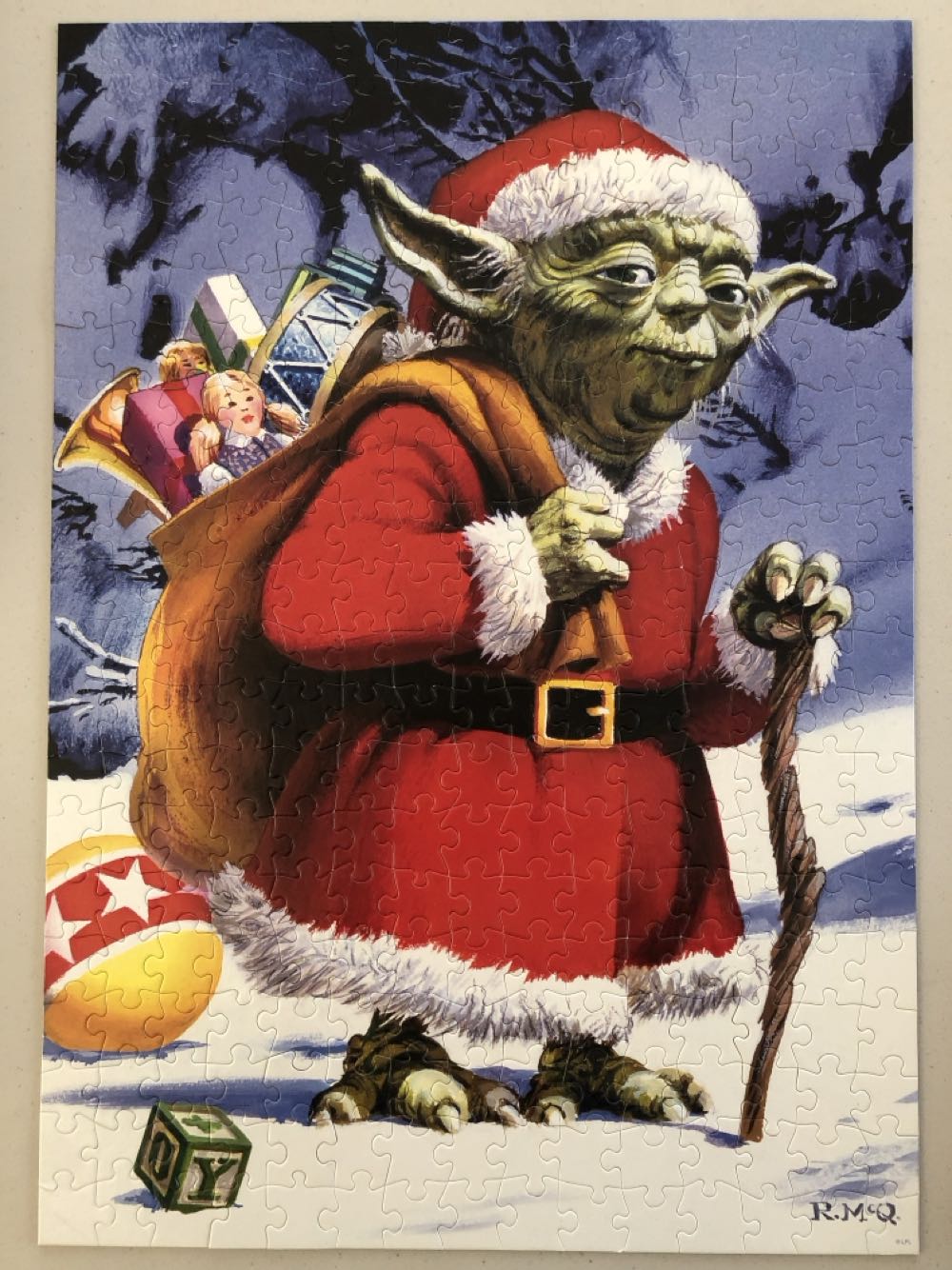 Holiday Yoda - Buffalo puzzle collectible - Main Image 2