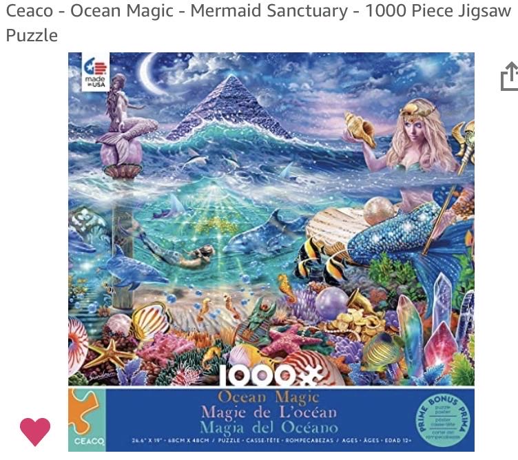 Ceaco - Ocean Magic: Mermaid Sanctuary - Ceaco puzzle collectible - Main Image 2