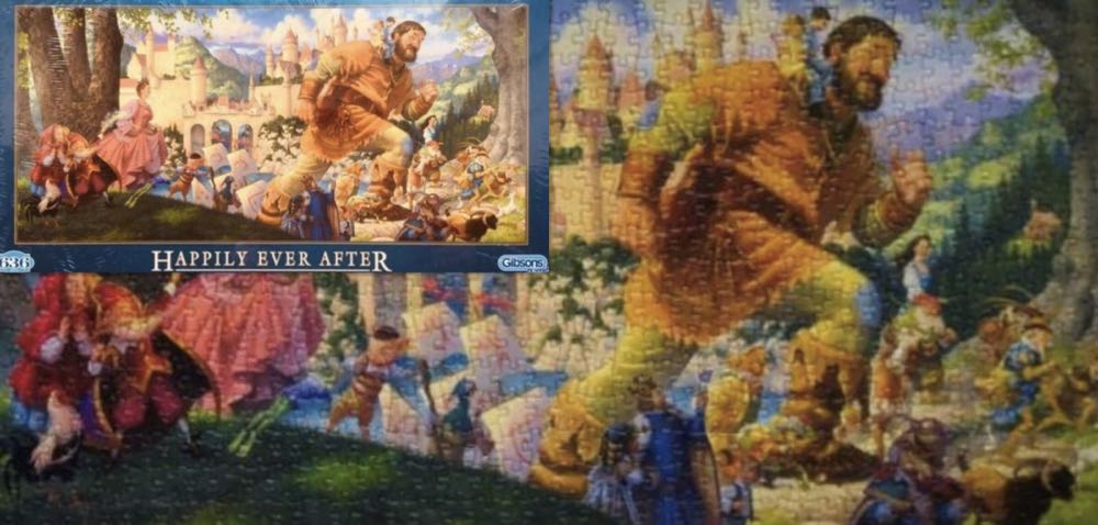 Happily Ever After - Gibsons puzzle collectible [Barcode 5012269003826] - Main Image 4