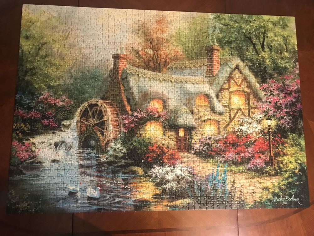 Country Retreat - Clementoni puzzle collectible [Barcode 8005125318124] - Main Image 2