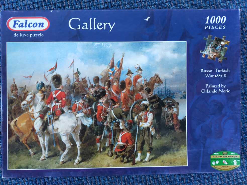 Russo - Turkish War 1887-8 - Falcon de luxe puzzle collectible [Barcode 8710126150337] - Main Image 1