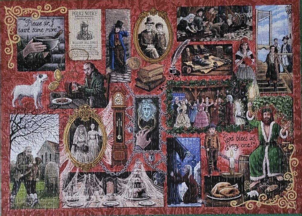 Book Club Charles Dickens - Gibsons puzzle collectible [Barcode 5012269071245] - Main Image 3