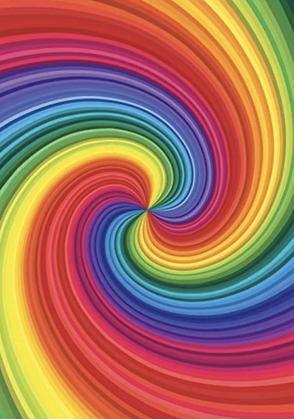 Rainbow Swirl - Colorcraft puzzle collectible [Barcode 850019417999] - Main Image 2