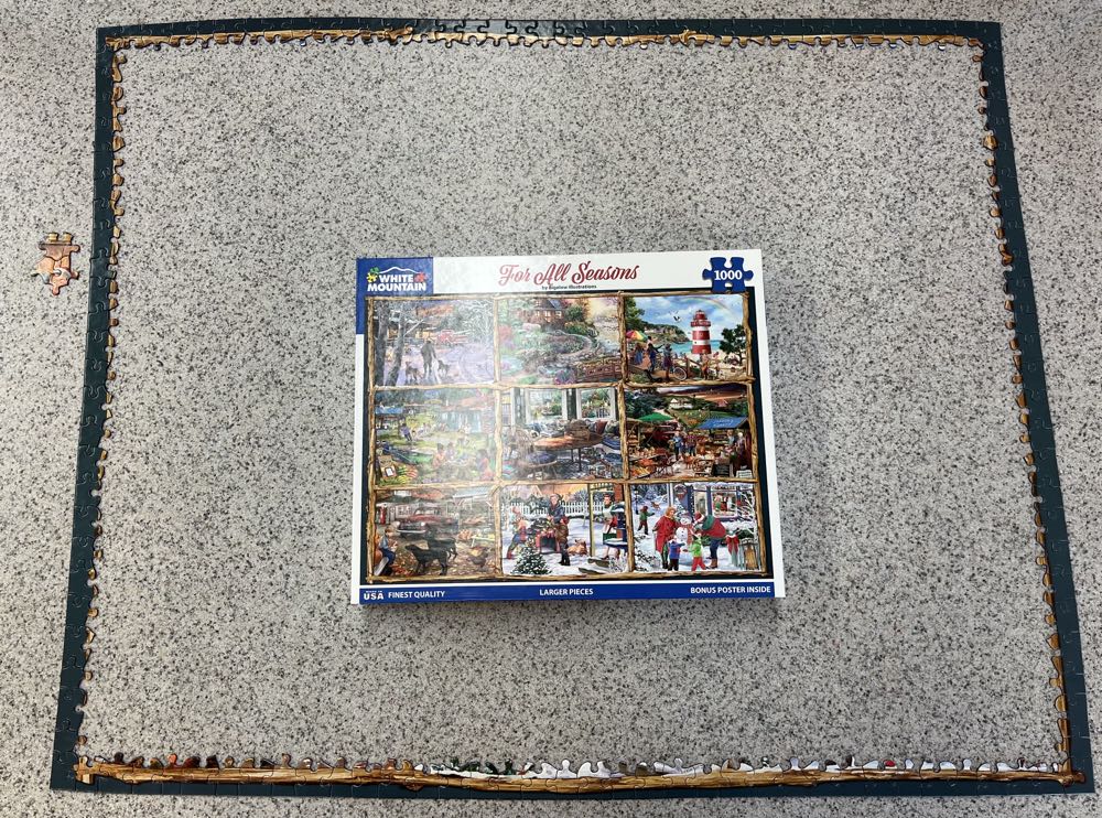 For All Seasons - White Mountain puzzle collectible [Barcode 724819266081] - Main Image 4