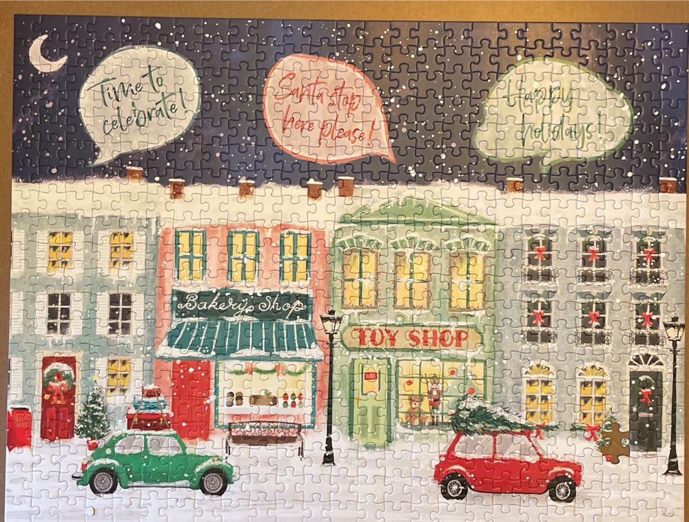 Happy Holidays - Lang puzzle collectible [Barcode 726225122340] - Main Image 2