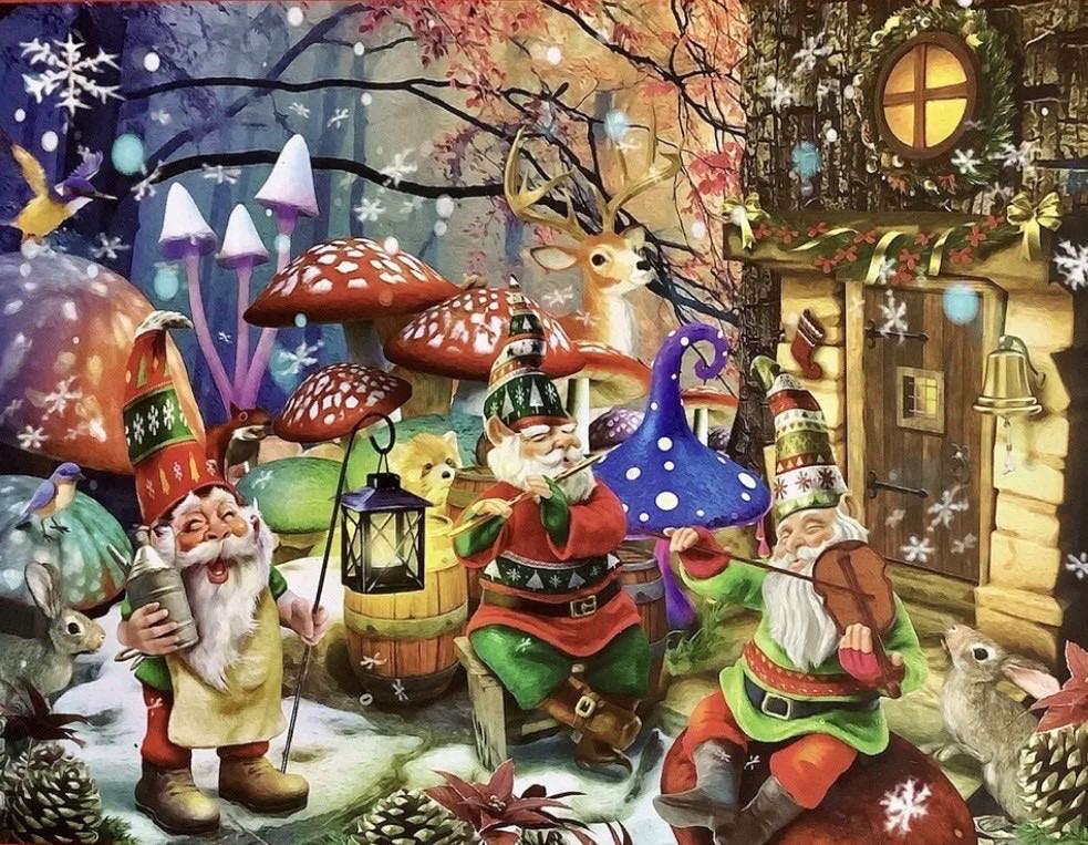 Musical Christmas - Vermont Christmas Company puzzle collectible [Barcode 819273023537] - Main Image 2