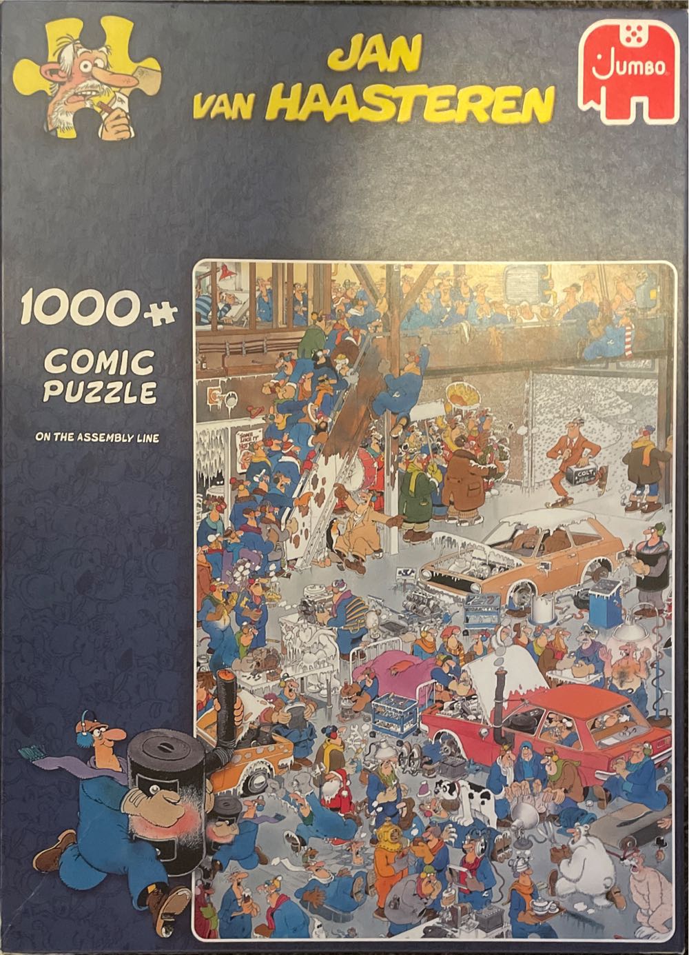 On The Assembly Line - Jumbo Scandinavië puzzle collectible [Barcode 8710126814536] - Main Image 1