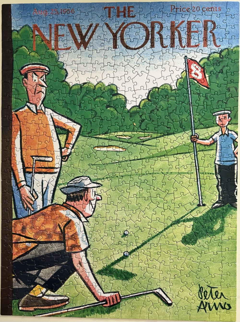 Hole In Two - New York Puzzle Company puzzle collectible [Barcode 851996002581] - Main Image 2