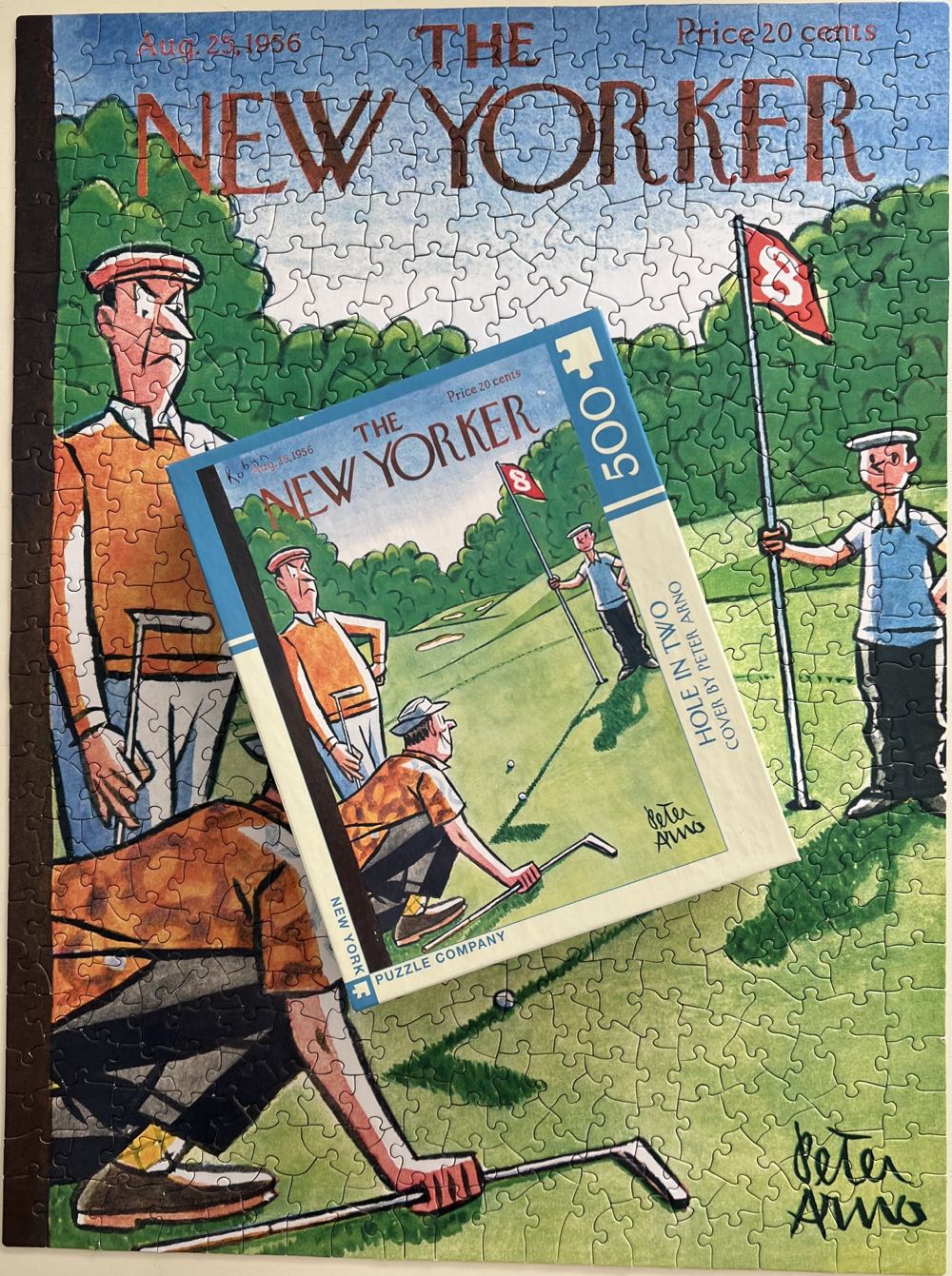 Hole In Two - New York Puzzle Company puzzle collectible [Barcode 851996002581] - Main Image 4