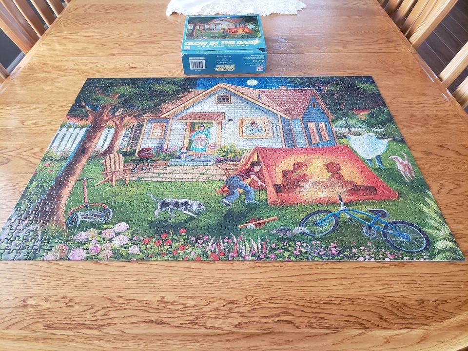 Backyard Camping - Bits & Pieces puzzle collectible - Main Image 3