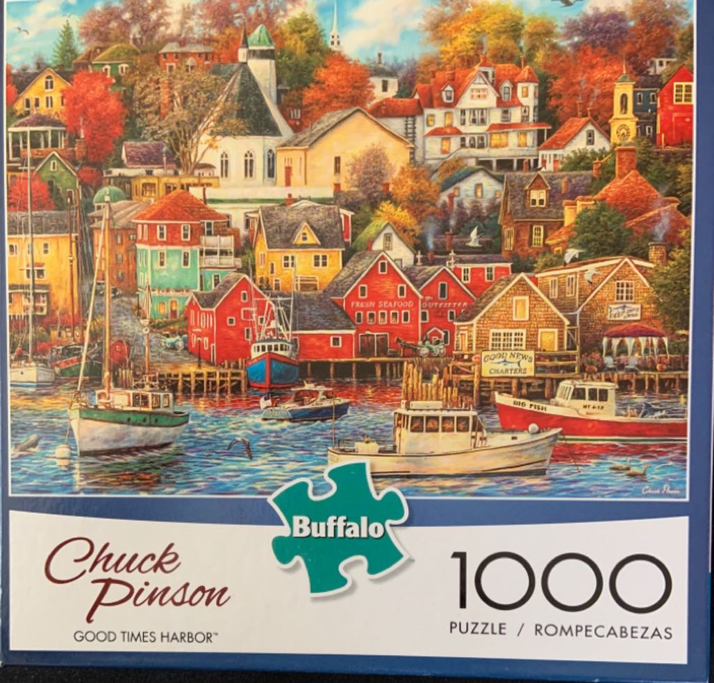 Good Times Harbor - Buffalo Games puzzle collectible - Main Image 2