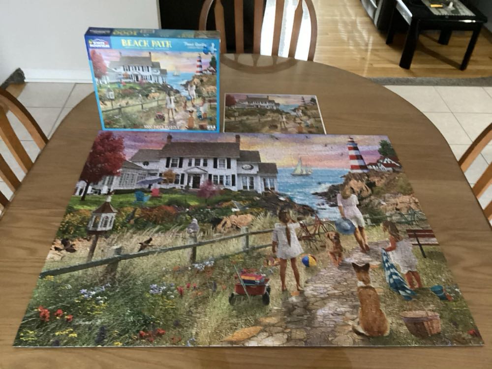 Beach Path - White Mountain Puzzles puzzle collectible - Main Image 3