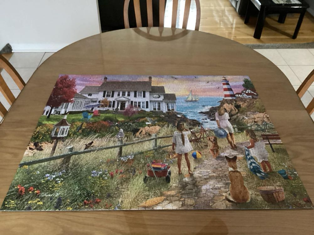 Beach Path - White Mountain Puzzles puzzle collectible - Main Image 4