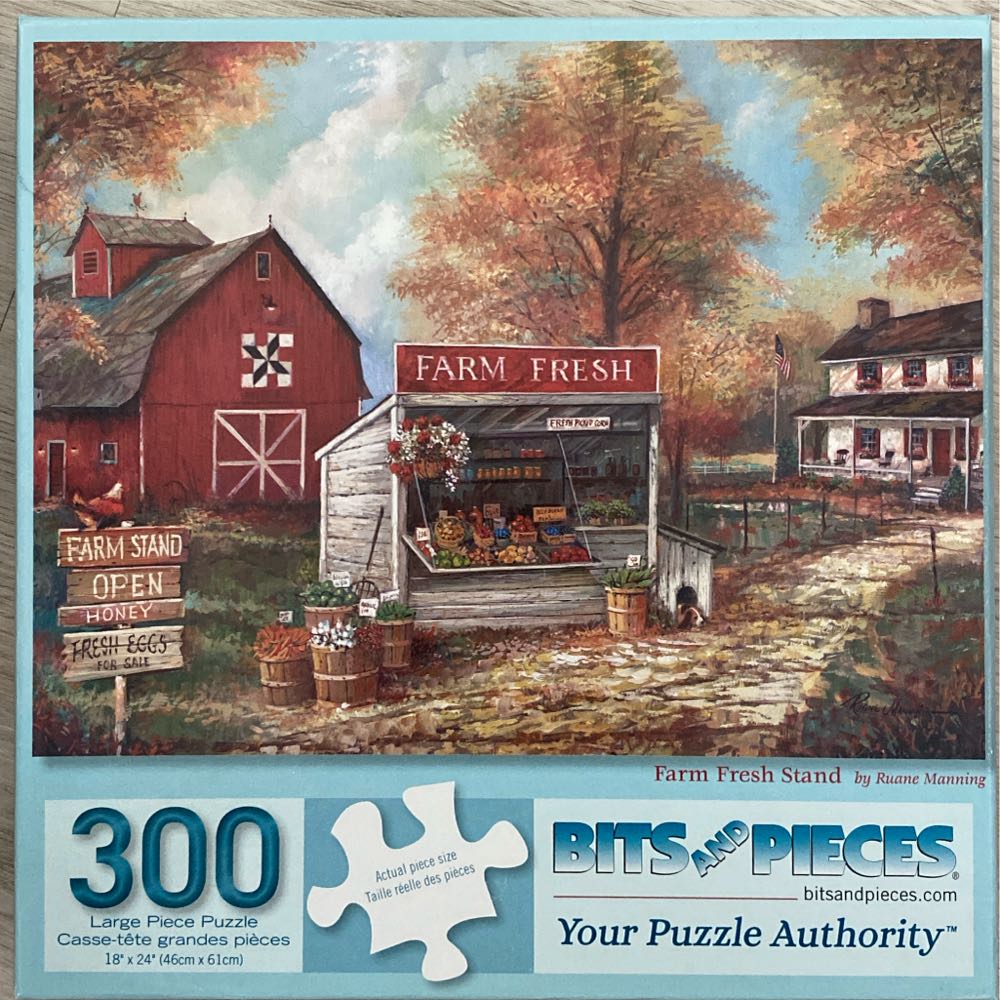 farm Fresh Stand  puzzle collectible [Barcode 192949053268] - Main Image 2