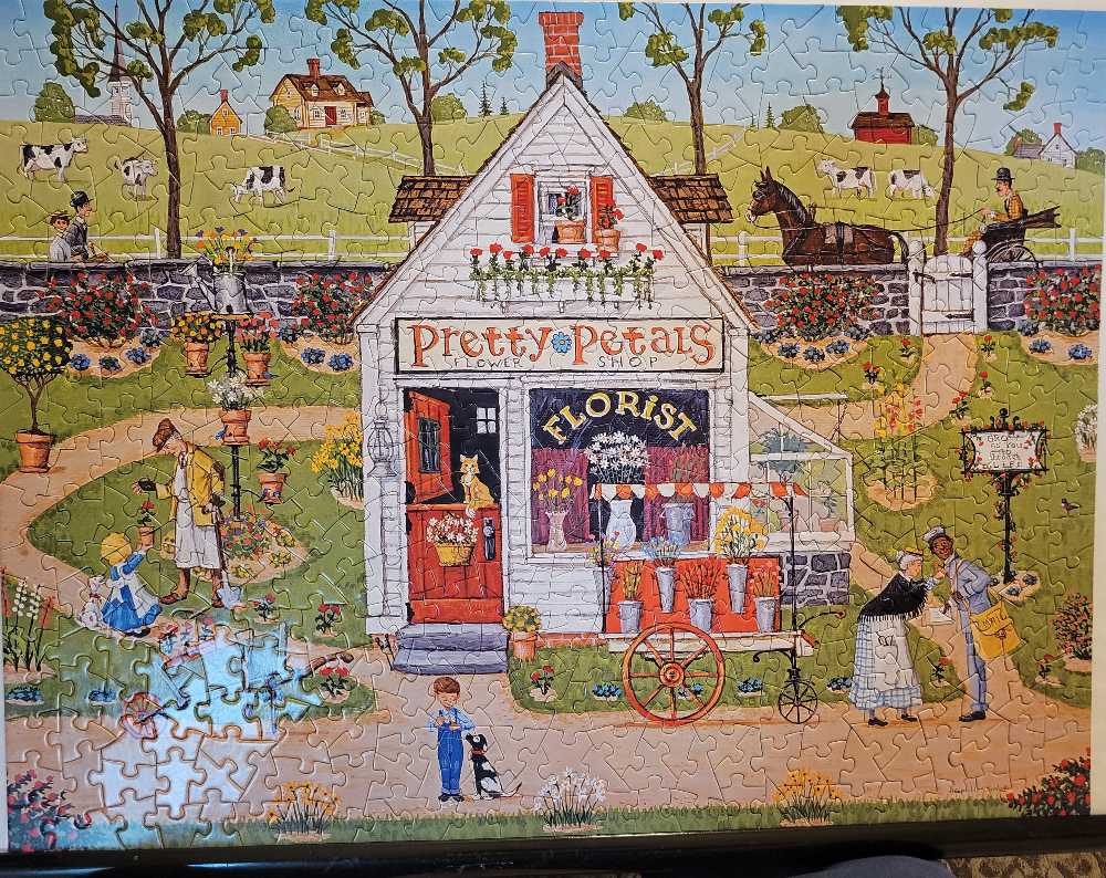 Pretty Petals Flower Shop - Bits & Pieces puzzle collectible [Barcode 192949038852] - Main Image 2