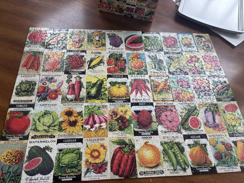 Heirloom Seeds - Re-marks puzzle collectible [Barcode 681410760007] - Main Image 2