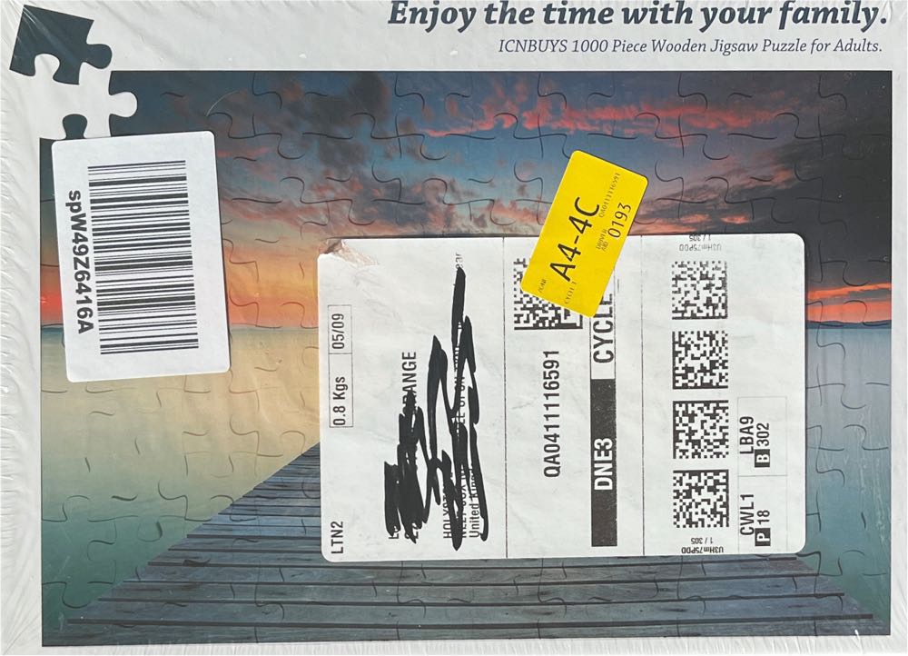 3D Crystal Puzzle Leopard (gold/brown)