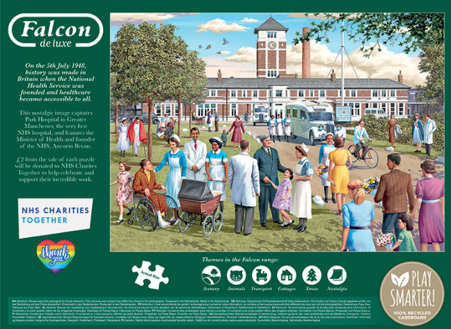 The National Health Service (Petra Lenen) - Falcon de luxe puzzle collectible [Barcode 8710126113646] - Main Image 3