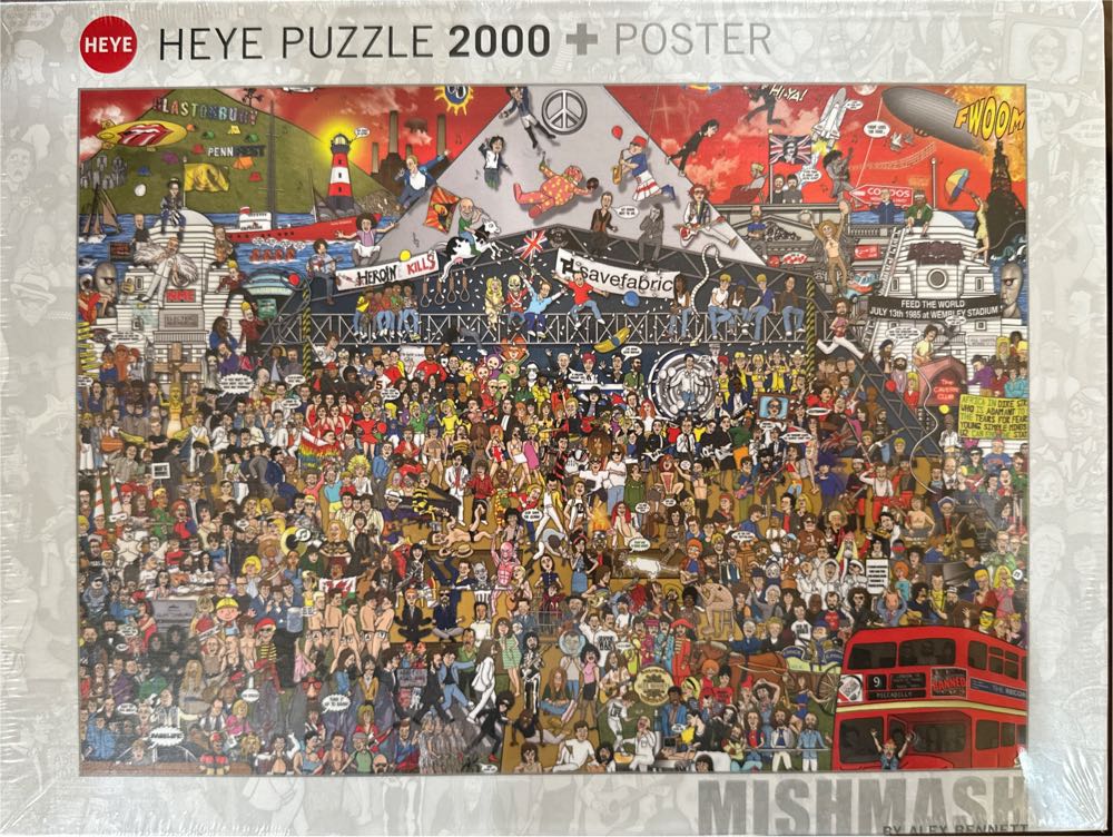 British Music History - HEYE puzzle collectible [Barcode 4001689298487] - Main Image 2