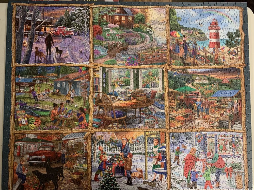 For All Seasons - White Mountain puzzle collectible - Main Image 2