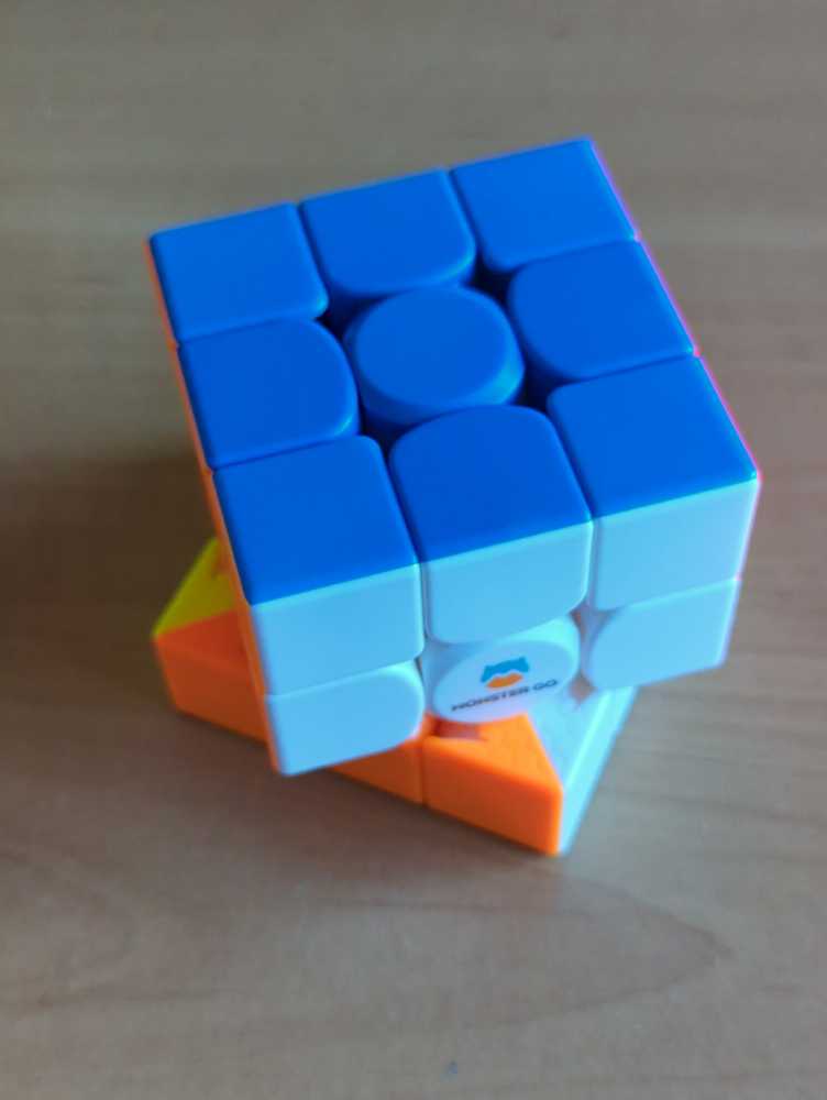 Monster Go 3x3 Stickerless (Full Bright) - GAN puzzle collectible [Barcode 6970697962254] - Main Image 2