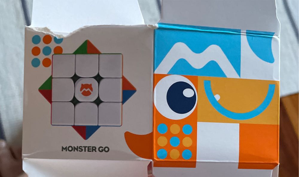 Monstergo Edu 3x3x3  puzzle collectible [Barcode 6970697962438] - Main Image 2