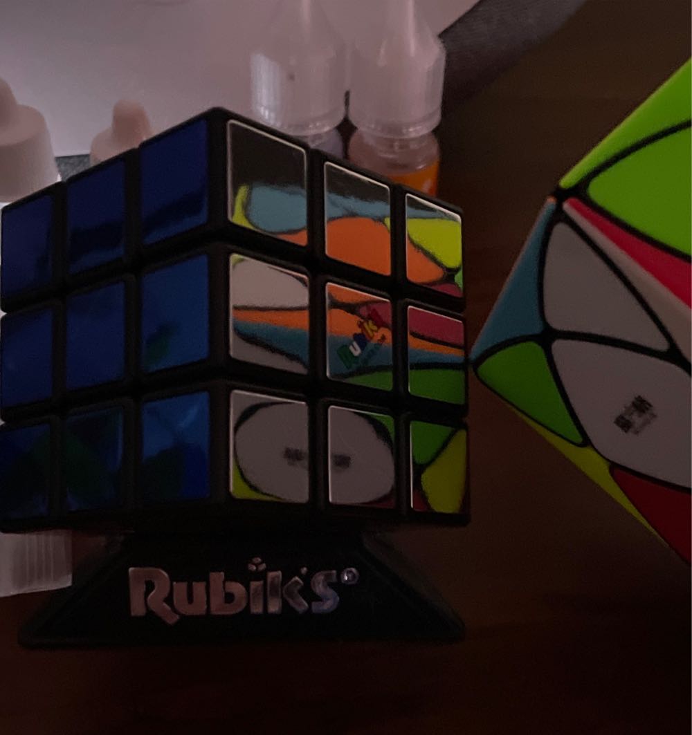 Goliath Rubik’s Metallic 40th Year 3x3 Cube - Rubik’s puzzle collectible [Barcode 8711808721760] - Main Image 2
