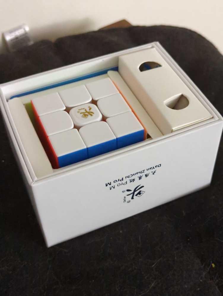 Dayan Zhanchi Pro M 3x3x3 Black  puzzle collectible [Barcode 6934874501124] - Main Image 2