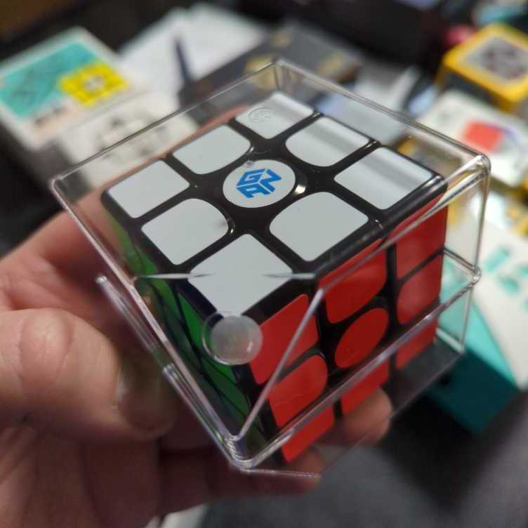 Gan 356 Air SM (Black / Stickered)  puzzle collectible [Barcode 6970697960502] - Main Image 2