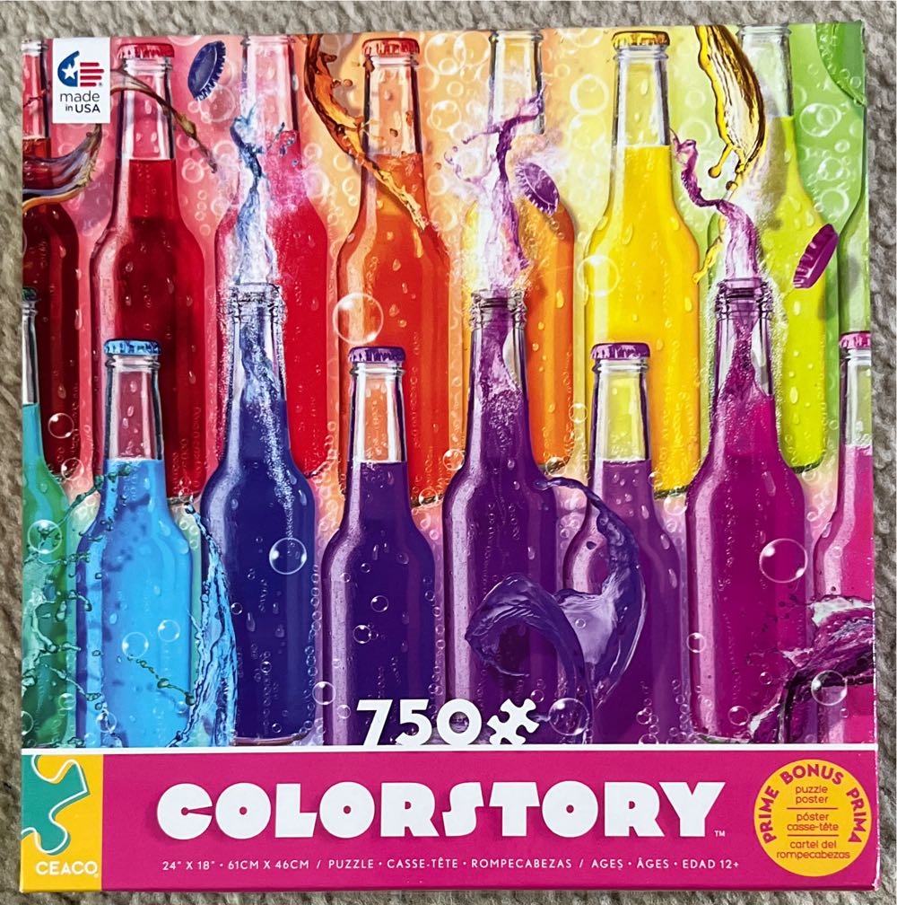 Z Nannie - Soda Pop Rainbow 💎 - Ceaco puzzle collectible [Barcode 021081292252] - Main Image 2