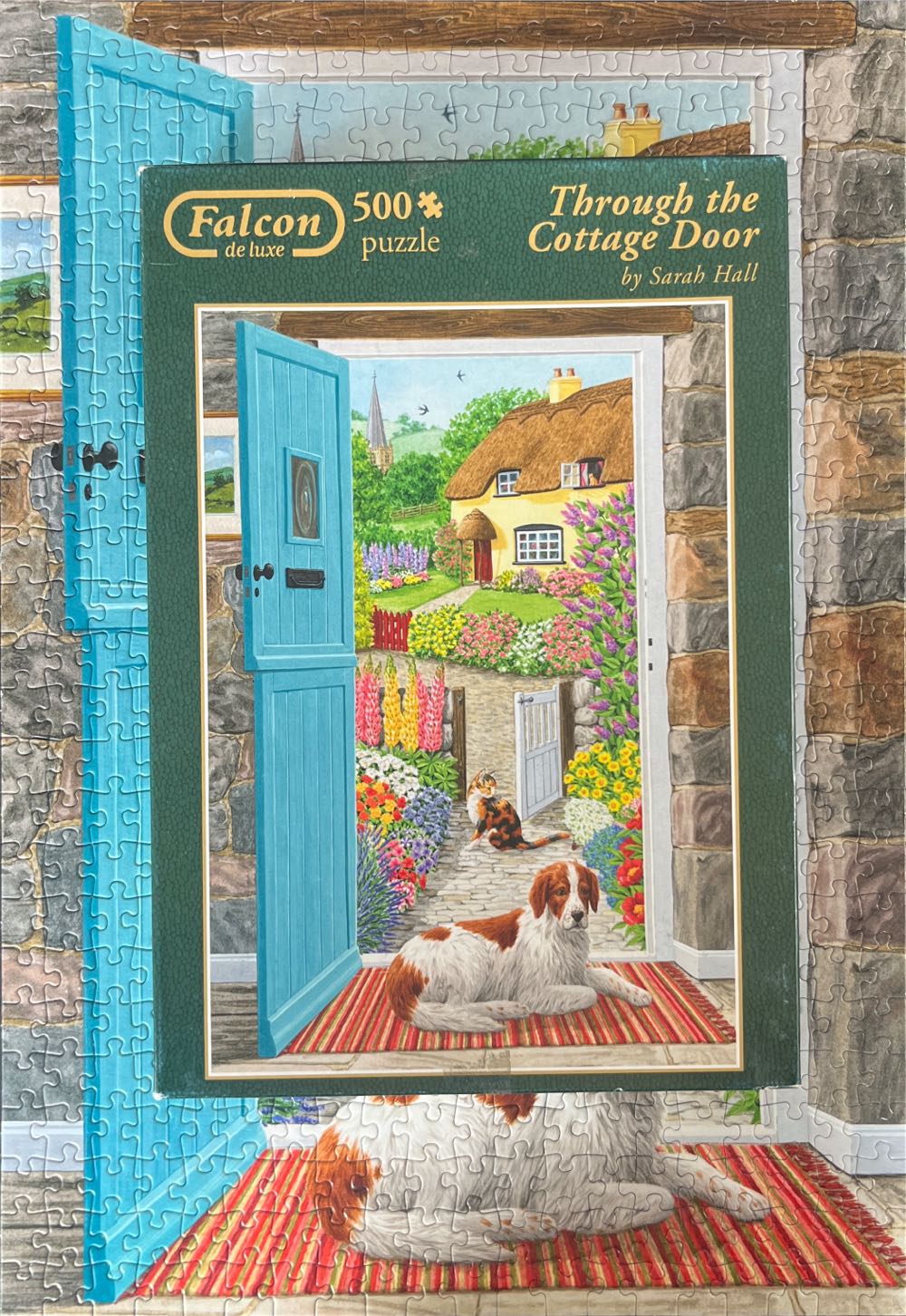 Through The Cottage Door - Falcon de luxe puzzle collectible [Barcode 8710126110409] - Main Image 4