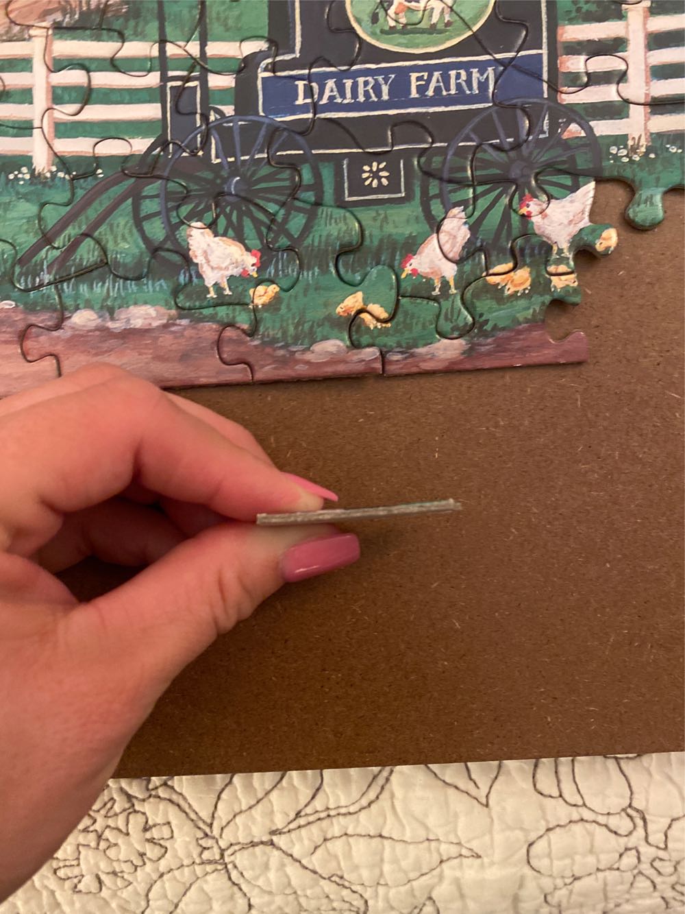 Curious Calf C - MasterPieces puzzle collectible [Barcode 705988329708] - Main Image 3