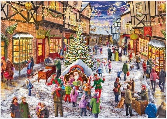The Christmas Grotto - Gibsons puzzle collectible [Barcode 5012269020168] - Main Image 2