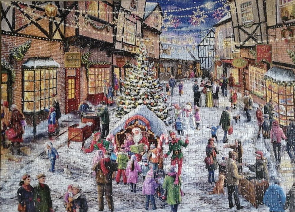 The Christmas Grotto - Gibsons puzzle collectible [Barcode 5012269020168] - Main Image 3