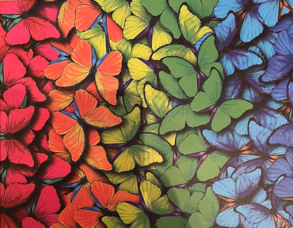 Butterfly Maze - Corner Piece puzzle collectible [Barcode 5052089274426] - Main Image 2