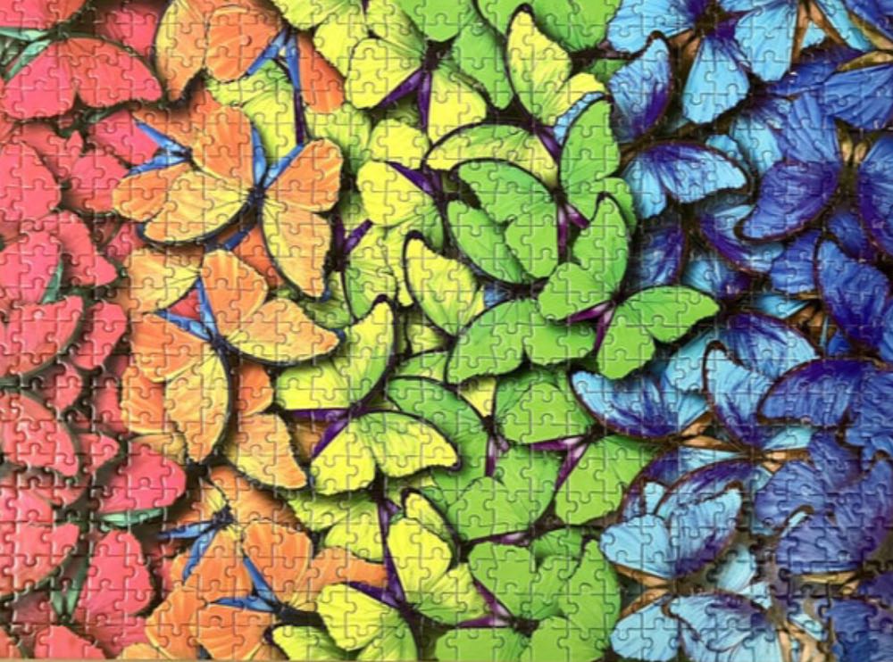 Butterfly Maze - Corner Piece puzzle collectible [Barcode 5052089274426] - Main Image 3