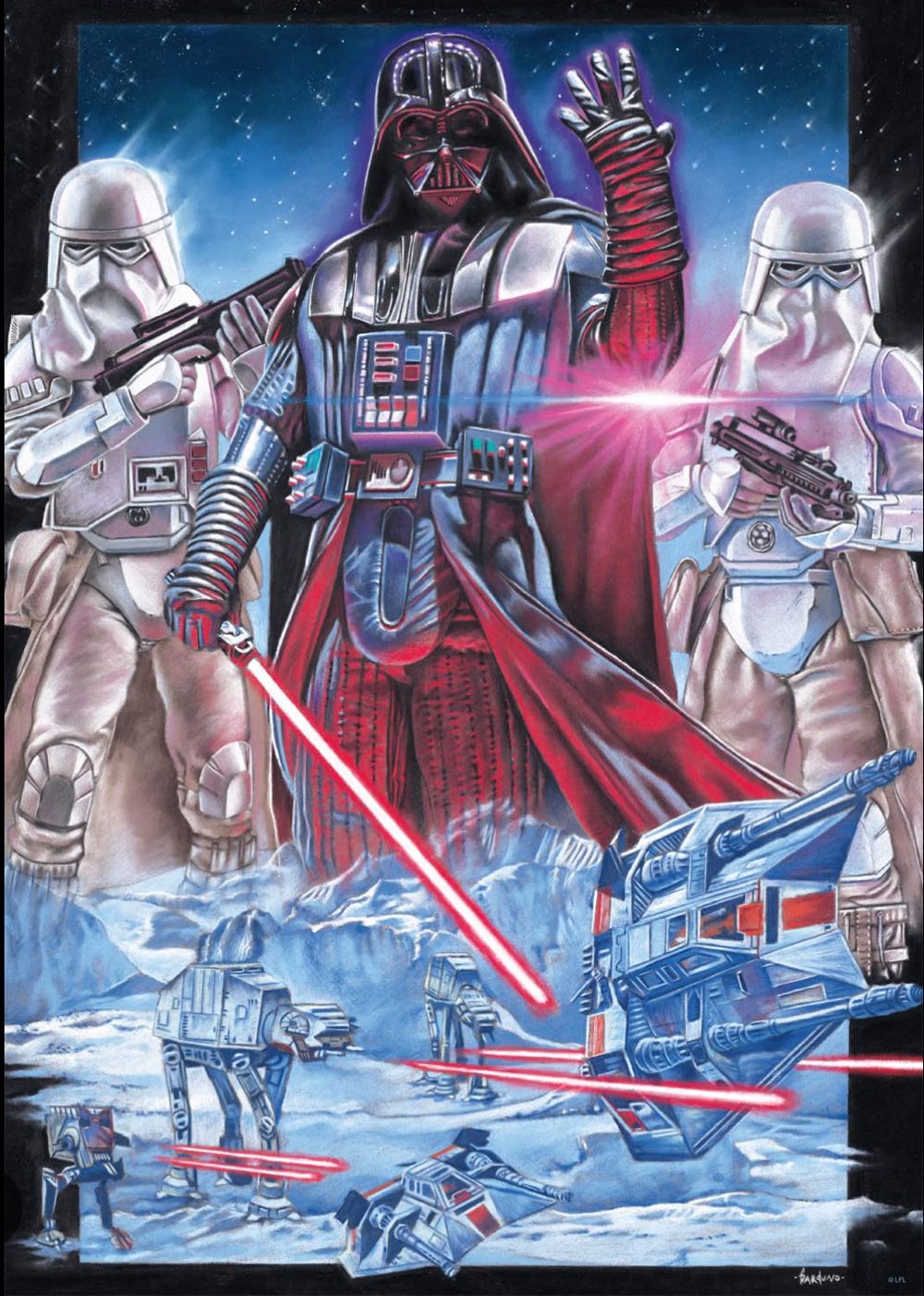 Star Wars Vader At Hoth - Buffalo puzzle collectible [Barcode 079346033980] - Main Image 2