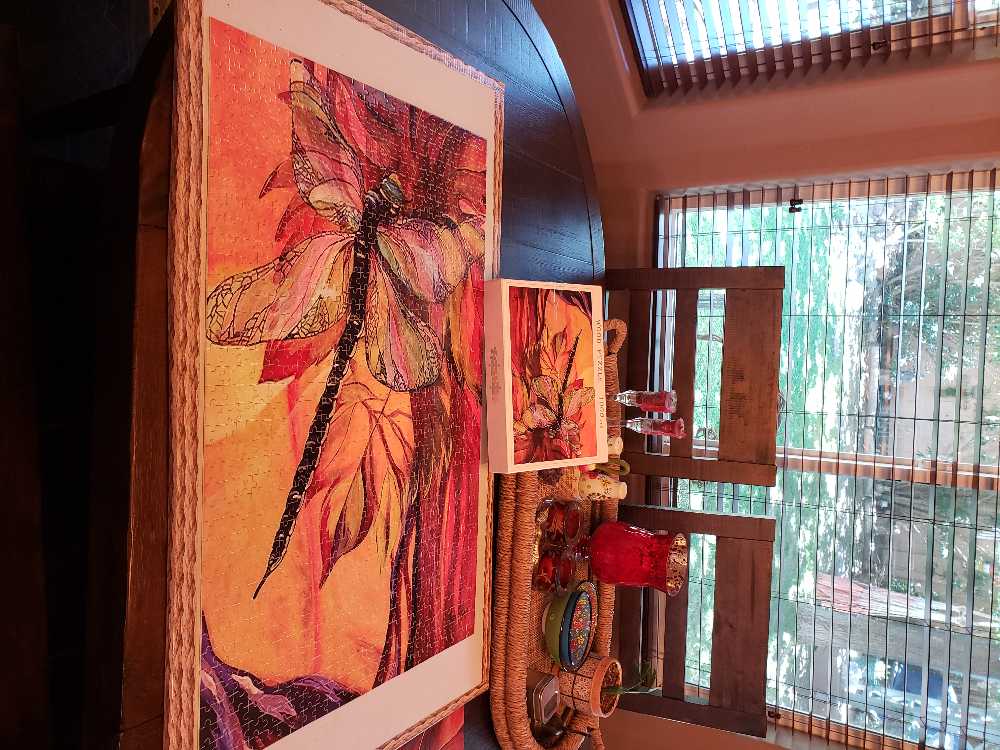 Colorful Dragonfly - renwuang puzzle collectible - Main Image 2