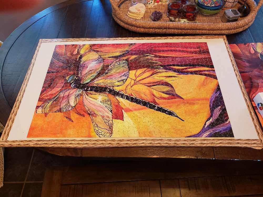 Colorful Dragonfly - renwuang puzzle collectible - Main Image 3