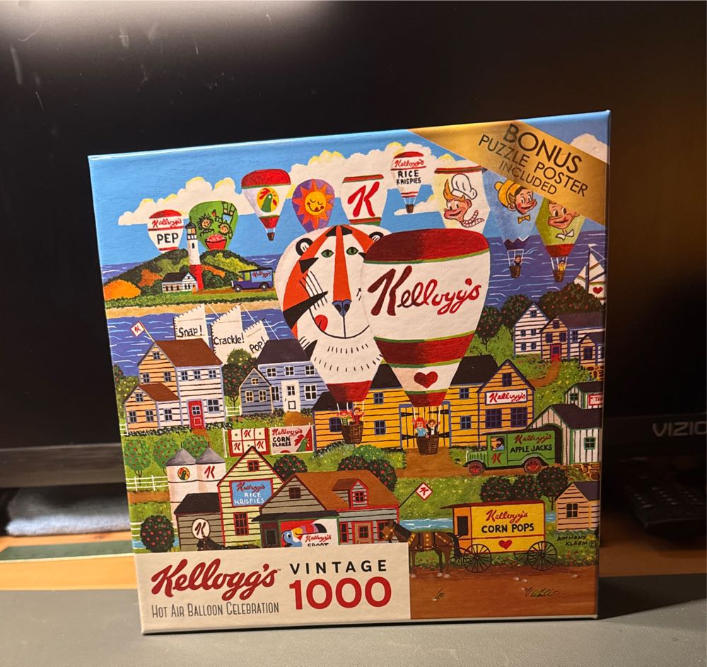 Rose Art—Hot Air Balloon Celebration - Rose Art puzzle collectible [Barcode 4895145433846] - Main Image 2