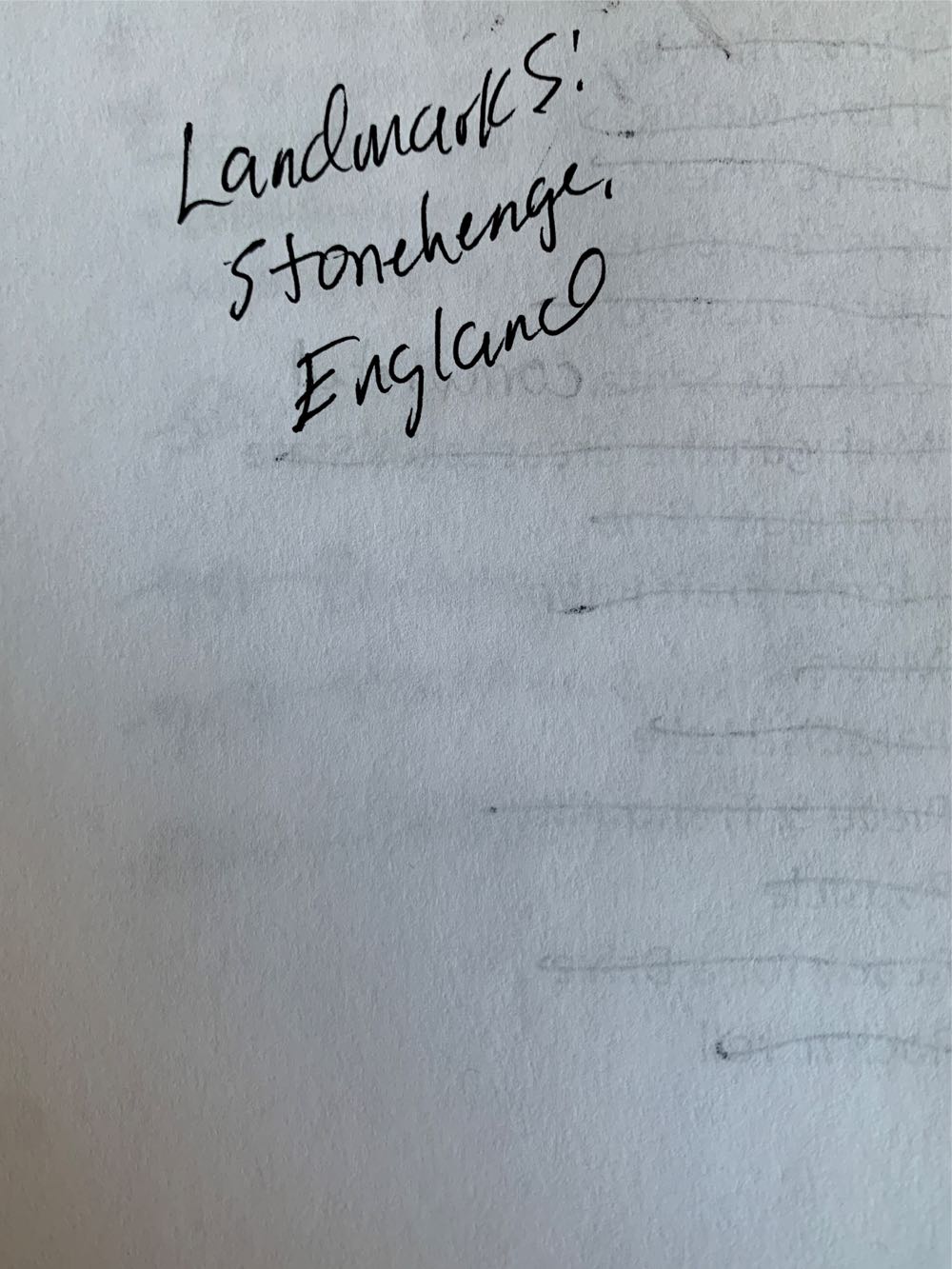 Landmarks: Stonehenge, England - Sure-lox puzzle collectible - Main Image 1