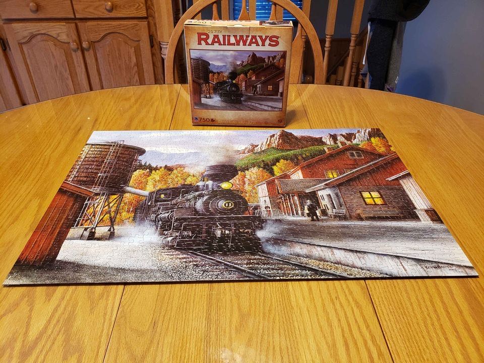 Railways: Days Gone By - Sure Lox puzzle collectible - Main Image 2