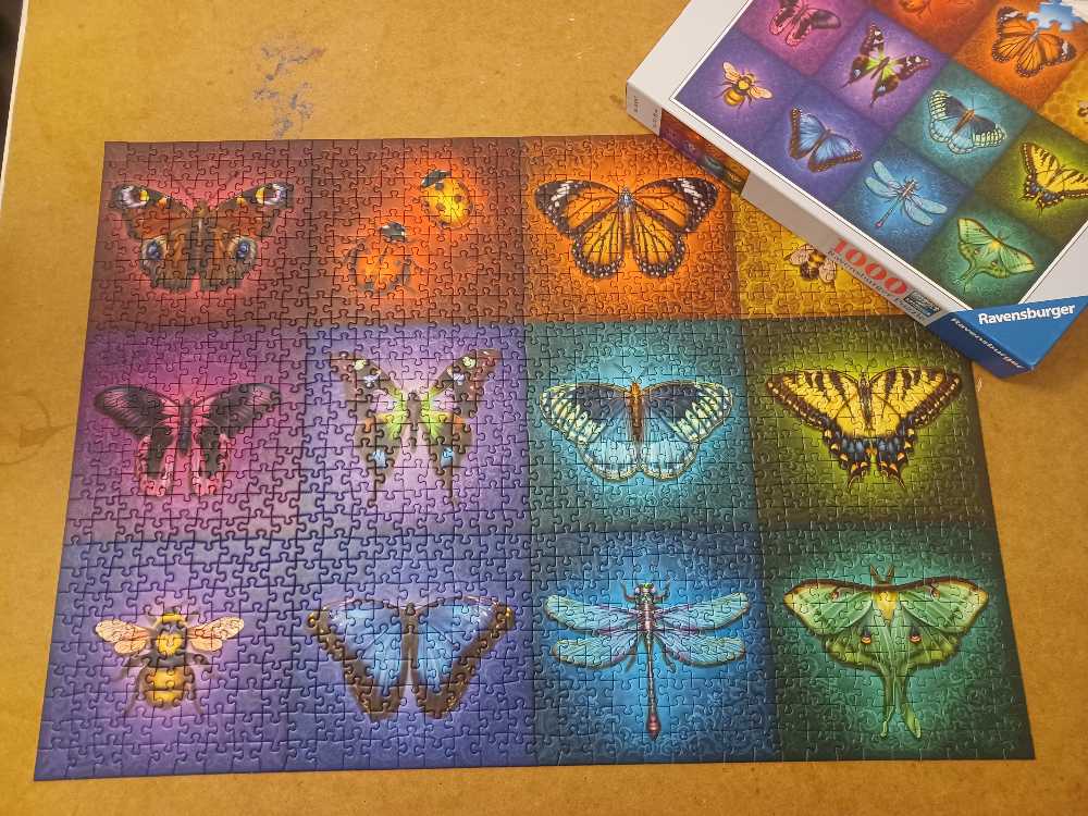 Winged Things-FOR SALE - Ravensburger puzzle collectible [Barcode 4005556168187] - Main Image 4