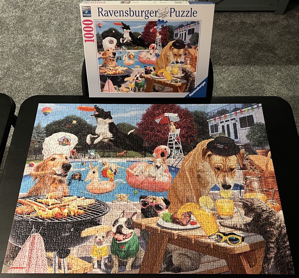 Dog Days Of Summer ✅🚫 - Ravensburger puzzle collectible [Barcode 4005556168101] - Main Image 3