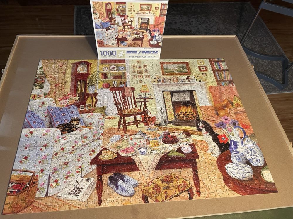 Afternoon Tea - Bits & Pieces puzzle collectible [Barcode 192949056818] - Main Image 2