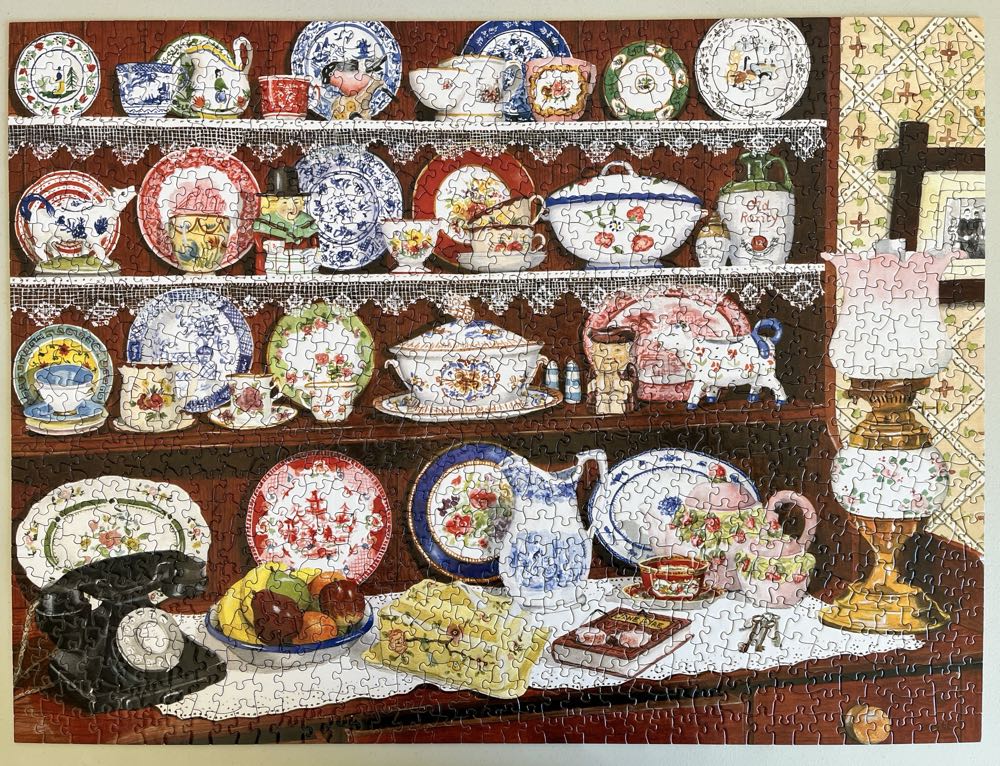 Grandma’s China - Bits & Pieces puzzle collectible [Barcode 192949039880] - Main Image 2